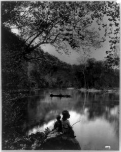 Fishing on the James River, Virginia LCCN92516093