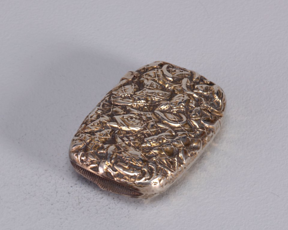Fishnet Matchsafe, 1894 (CH 18494665)