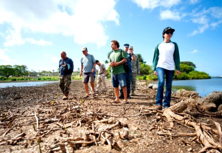 Fishpond Restoration Pearl Harbor 150513-N-WC566-036