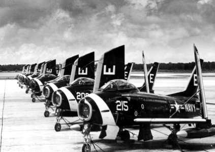 FJ-3s VF-61 at NAS Oceana