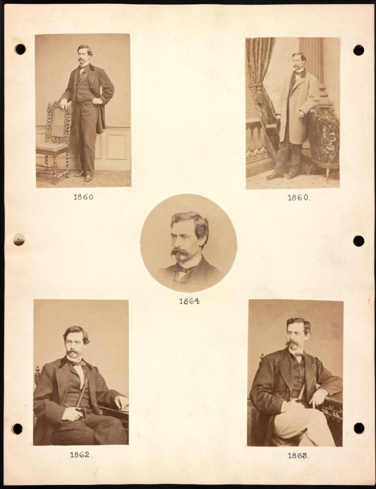 Five portraits of Richard Morris Hunt LCCN2018645999