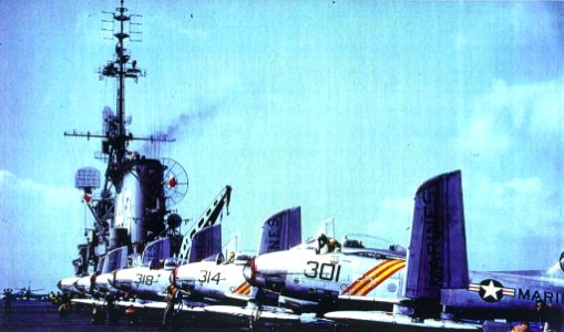 FJ-2 VMF-122 CVA-43 1955