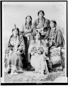 Five Ute women posed LCCN94509876
