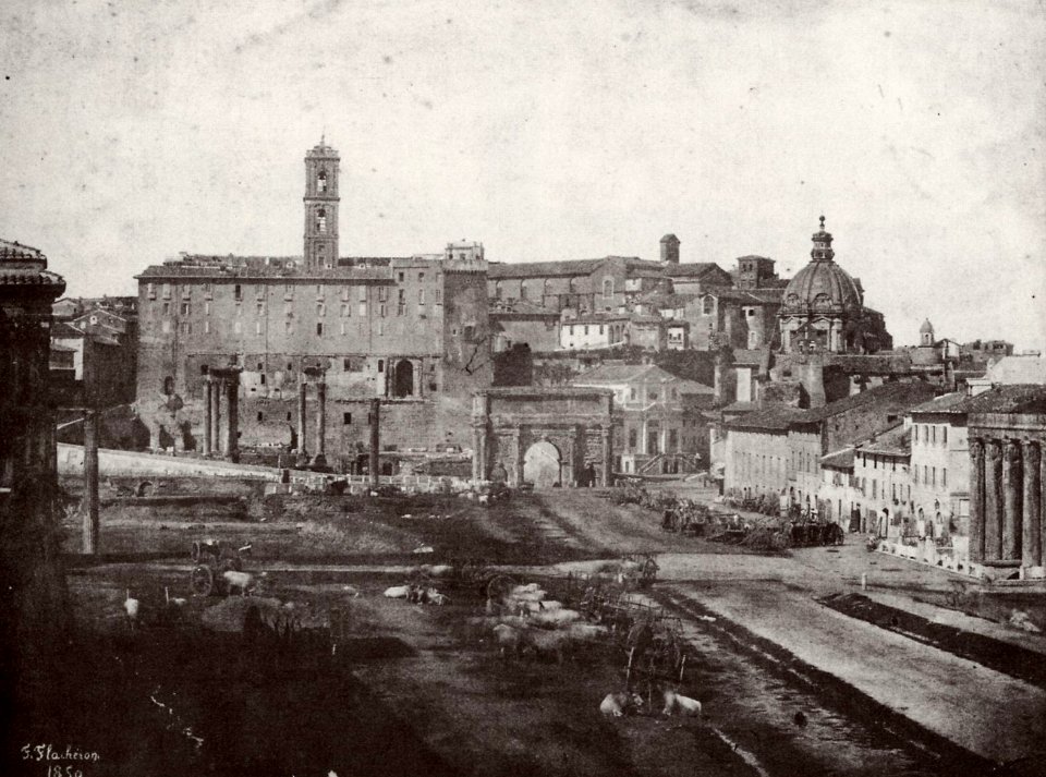 Flachéron, F. - Das Forum Romanum (Zeno Fotografie)