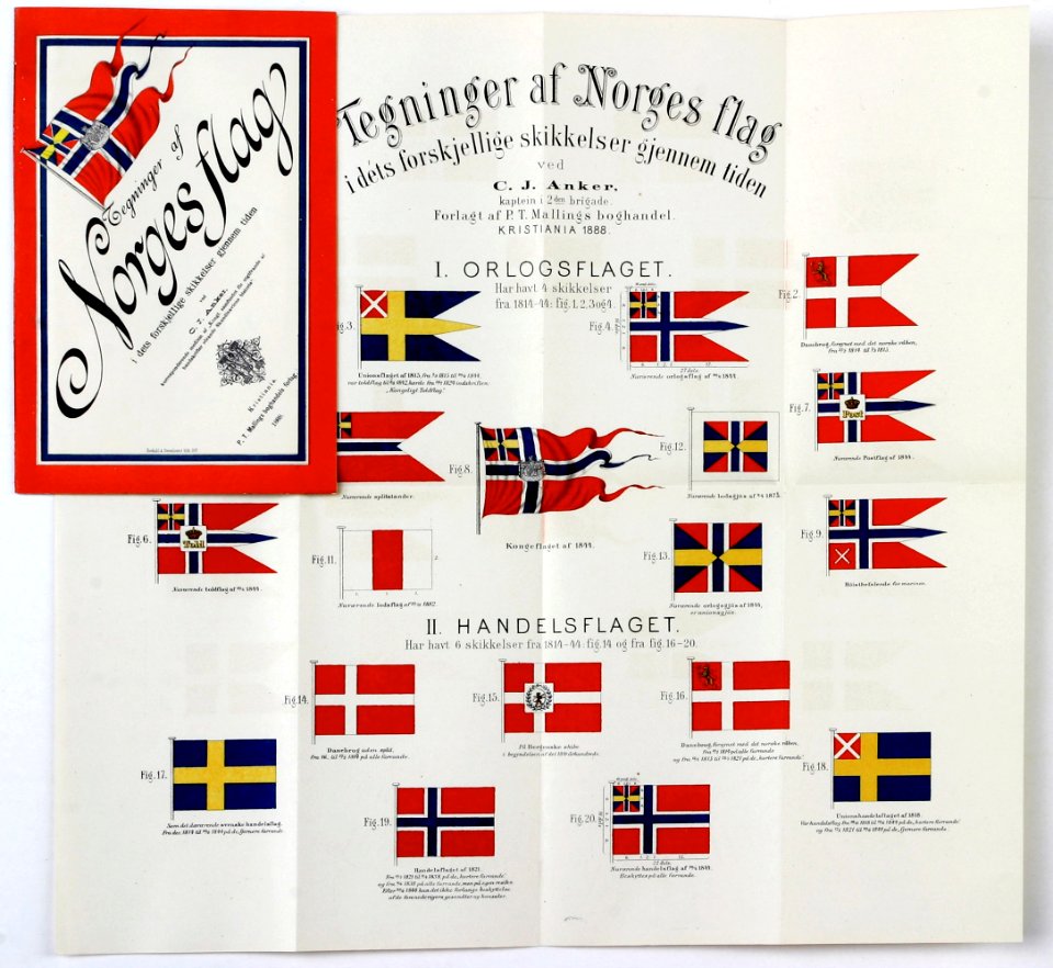 Flaggkarta, utställning, Brödrafolkens väl, år 2005 - Livrustkammaren - 85227