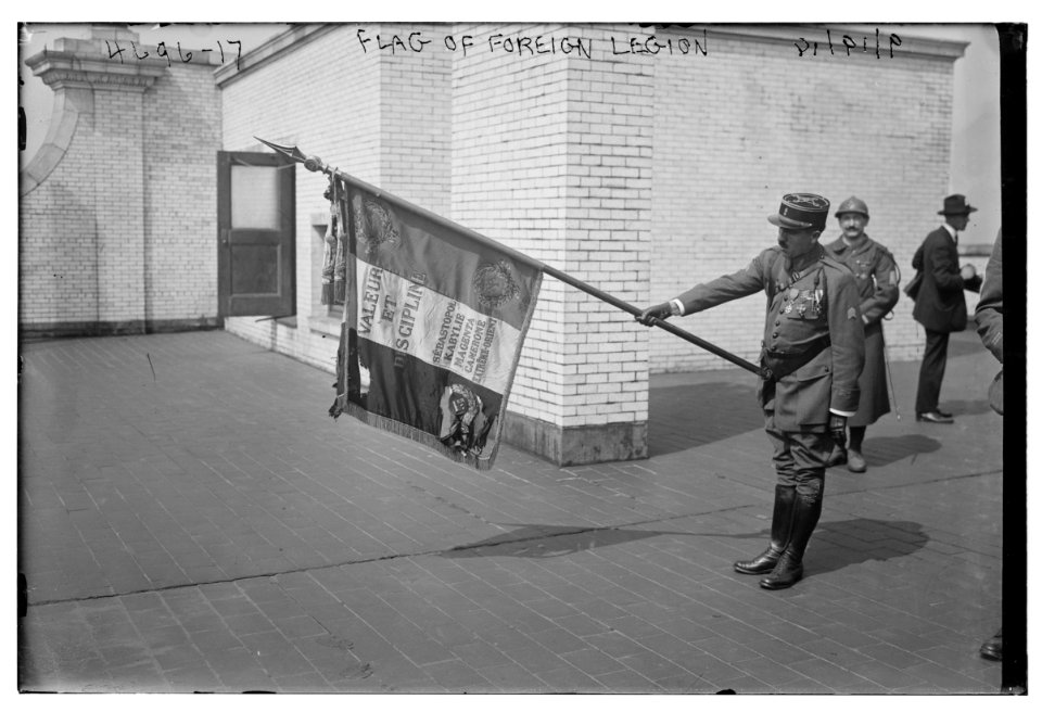 Flag of Foreign Legion LCCN2014707655