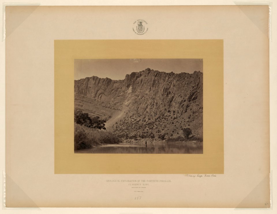 Flaming Gorge, Green River (Utah) - T. H. O'Sullivan, phot. LCCN2006683852