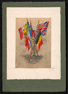 Flags of World War I allies) - M. Pozzi LCCN2017645628