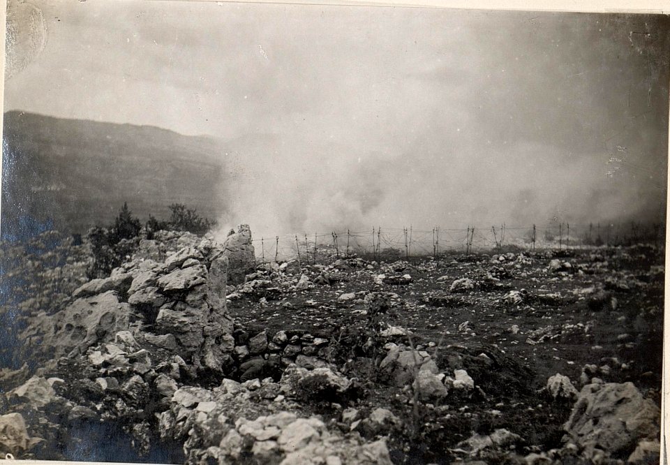 Flammenwerferangriff, Möglicherweise Haidenschaft, Isonzofront