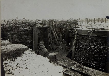 Flankierungsanlage. Inf.Rgt.Nro.76. Panasowka, 9.II.1916. (BildID 15453915)