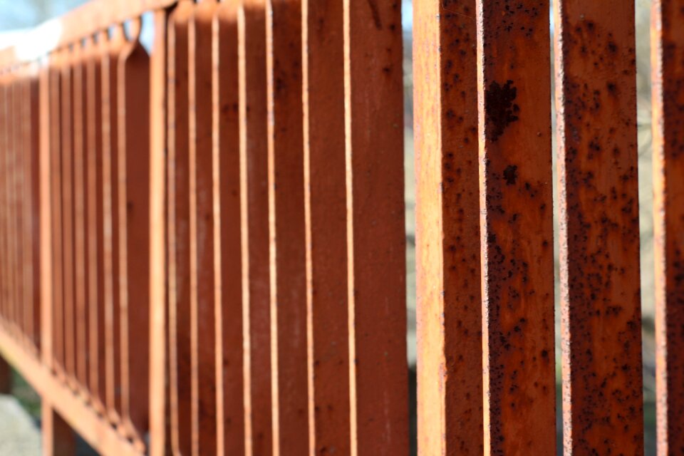 Iron paint orange
