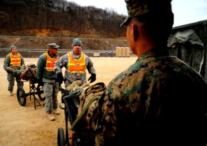 Fleet Antiterrorism Security Team Pacific participates in Army mass casualty exercise 120305-N-SD300-192