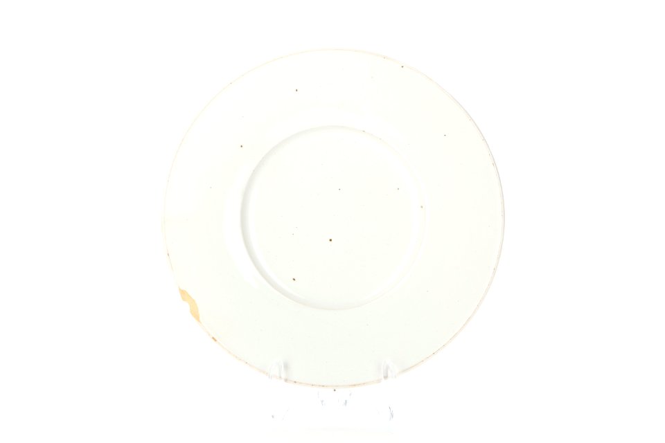 Flat tallrik av vitglaserad fajans från 1600-talet - Skoklosters slott - 93587