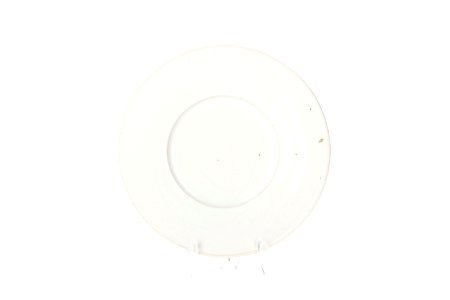Flat tallrik av vitglaserad fajans från 1600-talet - Skoklosters slott - 93589