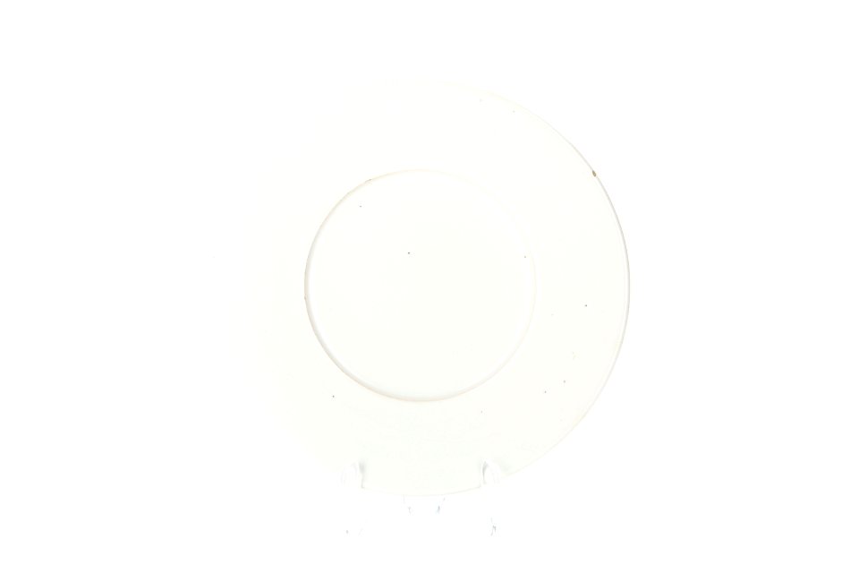 Flat tallrik av vitglaserad fajans från 1600-talet - Skoklosters slott - 93582