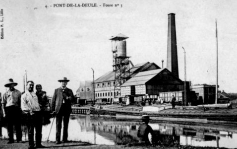 Flers-en-Escrebieux - Fosse n° 3 des mines de l'Escarpelle (C)