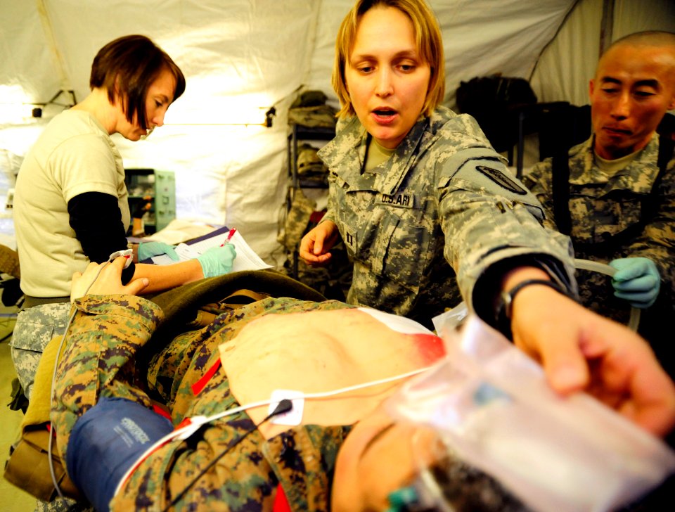 Fleet Antiterrorism Security Team Pacific participates in Army mass casualty exercise 120305-N-SD300-267
