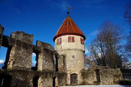 Old travel tower
