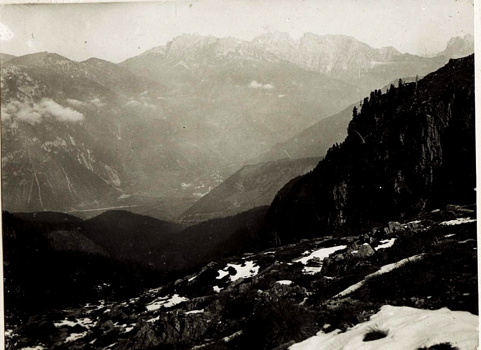 Fleimstal mit Predazzo, von Coldosé gesehen. (BildID 15575424)