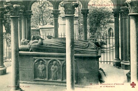 Fleury - Le Père Lachaise historique - 026 - HeloIse & Abélard