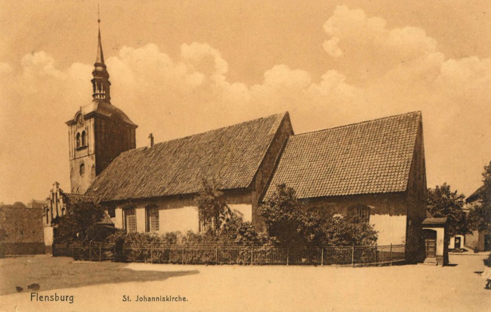 Flensburg, Schleswig-Holstein - Johanniskirche (Zeno Ansichtskarten)