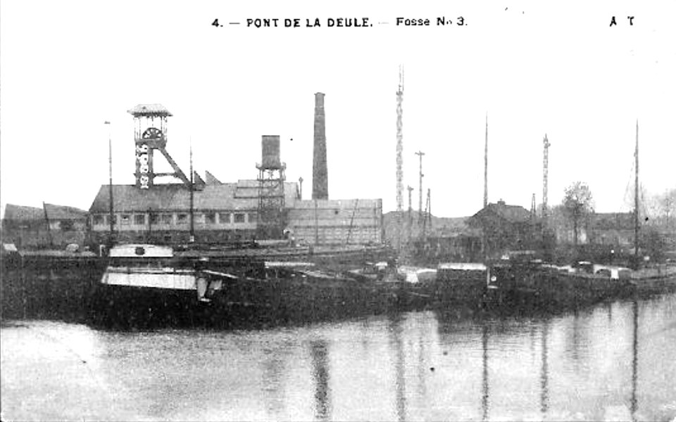 Flers-en-Escrebieux - Fosse n° 3 des mines de l'Escarpelle (F)