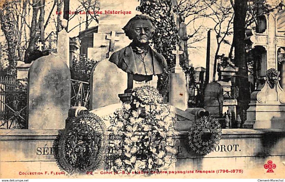 Fleury - Le Père Lachaise historique - 093 - Corot