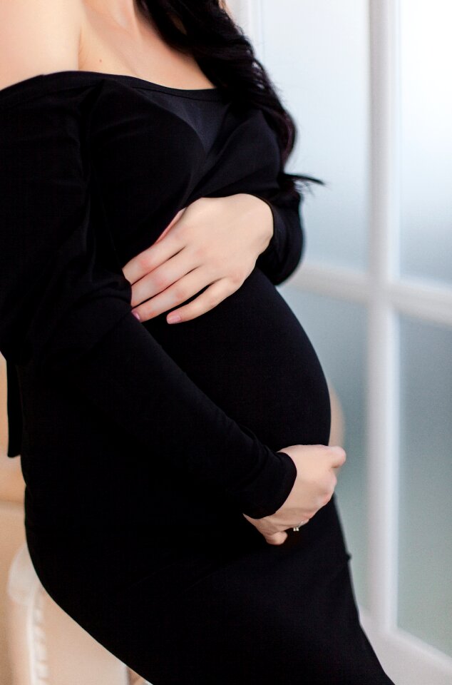 Pregnancy lovely young
