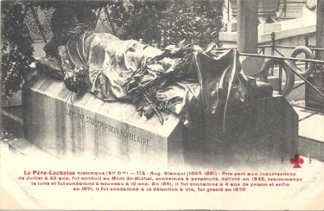 Fleury - Le Père Lachaise historique - 114 - Blanqui