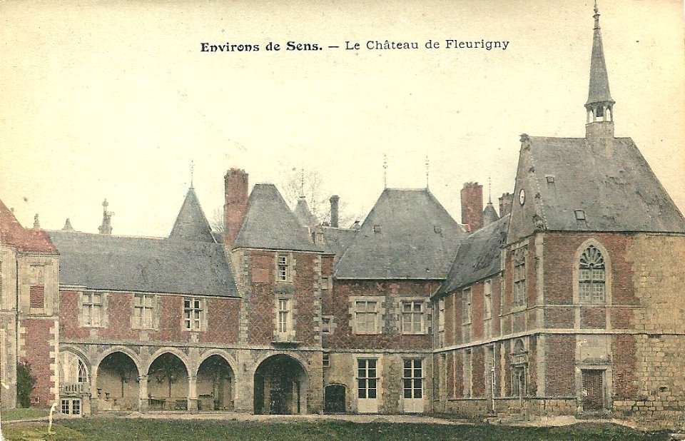 Fleurigny-Château-cp-02