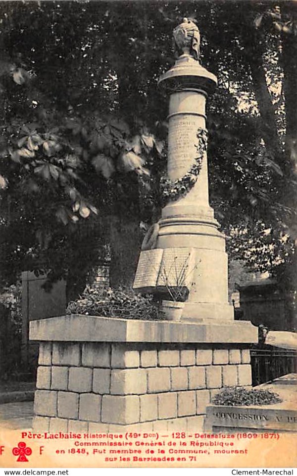 Fleury - Le Père Lachaise historique - 128 - Delescluze