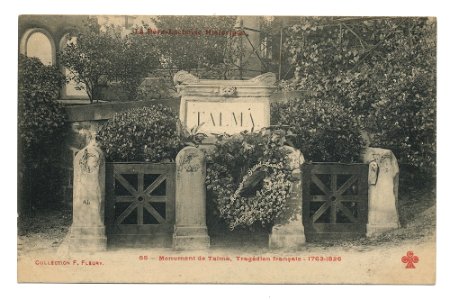 Fleury - Le Père Lachaise historique - 055 - Talma photo