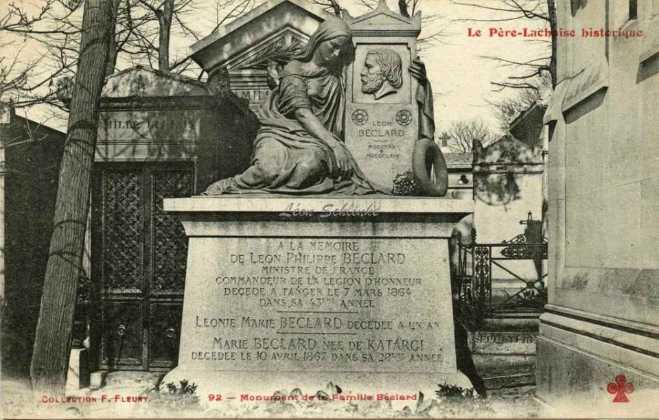 Fleury - Le Père Lachaise historique - 092 - Béclard