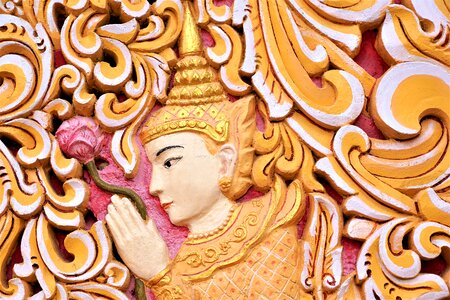 Traditionally buddha background