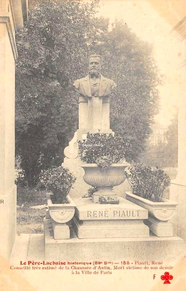 Fleury - Le Père Lachaise historique - 155 - Piault