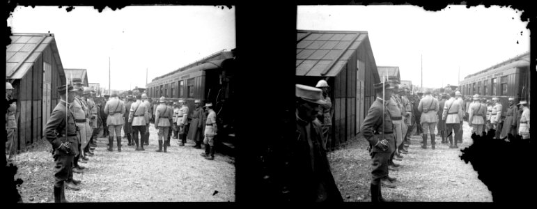 Fleury-sur-Aire. 28-05-16. M. Poincaré. Remise de décorations - Fonds Berthelé - 49Fi681
