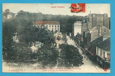 Fleury - Tout Paris - 1230 - Panorama du Cimetière du Père-Lachaise
