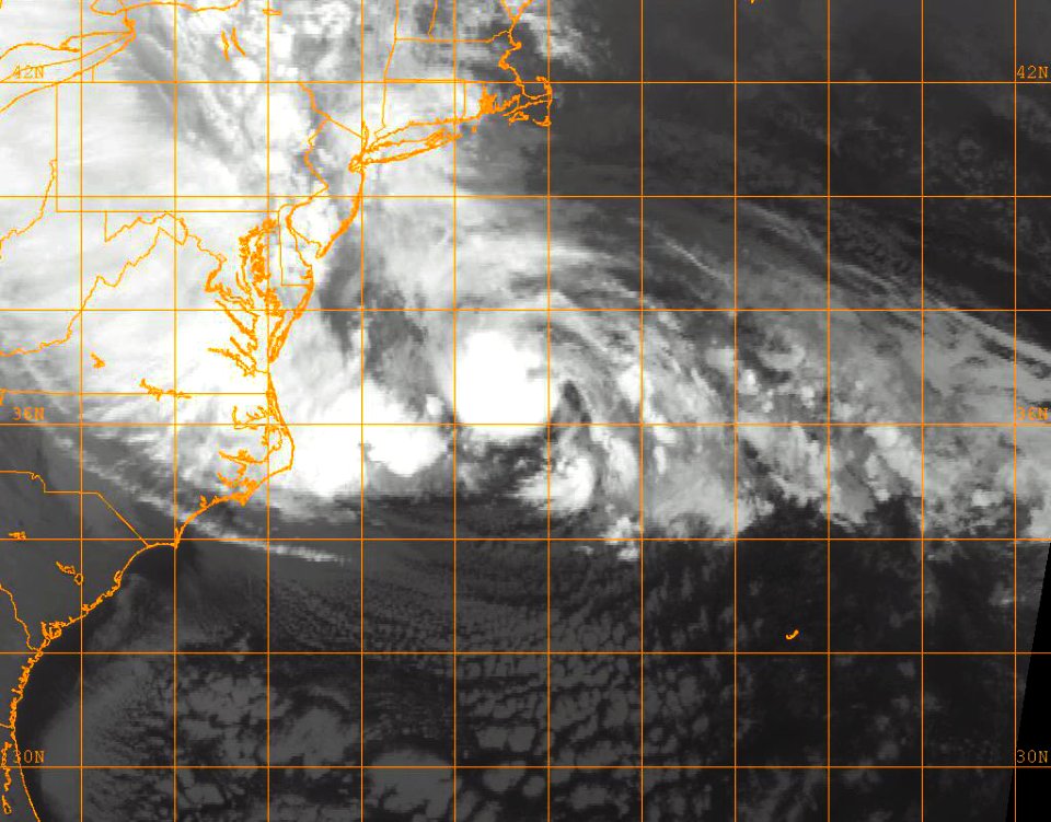 Flickr - Official U.S. Navy Imagery - A GOES-13 infrared satellite image of Hurricane Sandy.