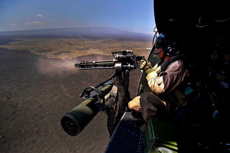 Flickr - Official U.S. Navy Imagery - A Marine fires a machine gun. (1)