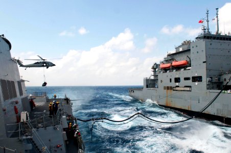 Flickr - Official U.S. Navy Imagery - A replenishment at sea