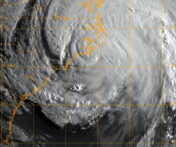 Flickr - Official U.S. Navy Imagery - A satellite image of Hurricane Irene.