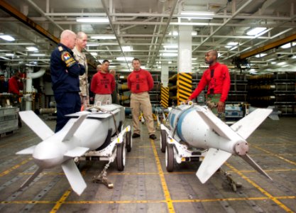 Flickr - Official U.S. Navy Imagery - A Swedish navy Rear Adm. learns about the guided bomb