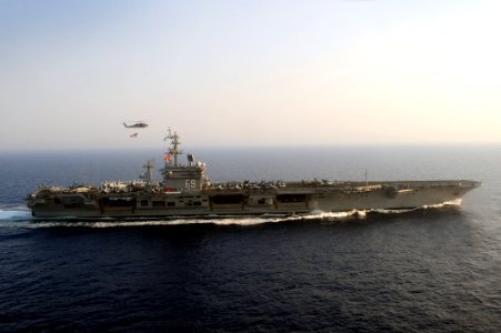 Flickr - Official U.S. Navy Imagery - Dwight D. Eisenhower is underway.