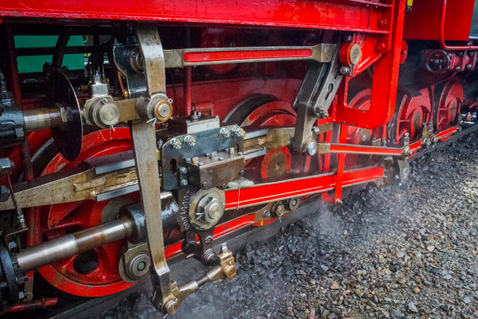 Machine pole connecting rod