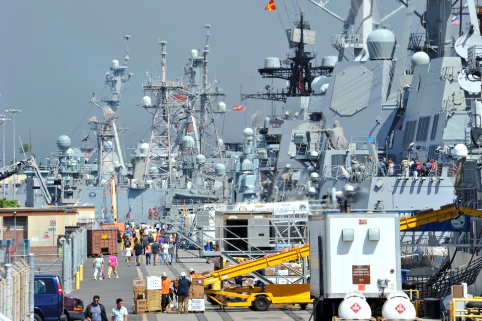 Flickr - Official U.S. Navy Imagery - International ships sit pierside and open for tours.