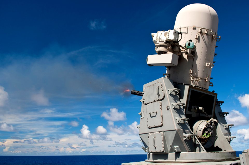 Flickr - Official U.S. Navy Imagery - CIWS fires at sea.