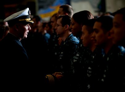 Flickr - Official U.S. Navy Imagery - CO shakes hands.