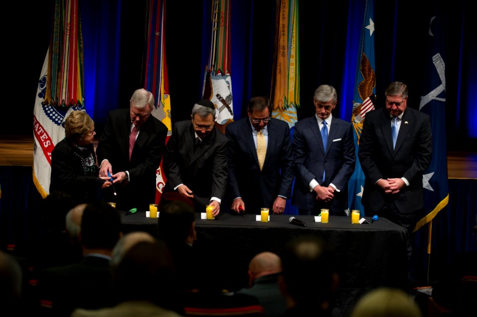 Flickr - Official U.S. Navy Imagery - Holocaust Remembrance Day event at the Pentagon.