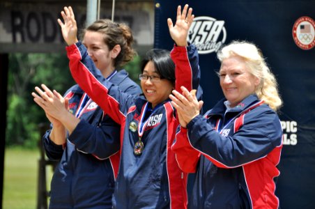 Flickr - Official U.S. Navy Imagery - Information Systems Technician 1st Class Sandra Uptagrafft is officially named to the U.S. Olympic Shooting Team.