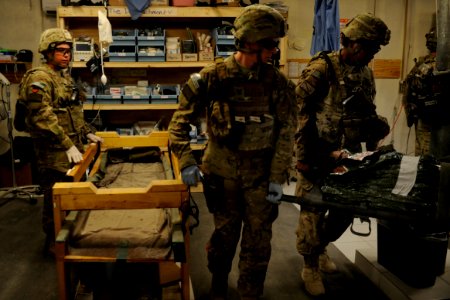 Flickr - Official U.S. Navy Imagery - Members of Kandahar Provincial Reconstruction Team treat simulated casualties.